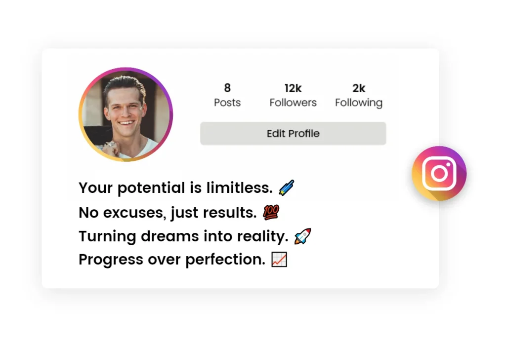 Instagram Bio For Boys Stylish 10 instabioforboys.com