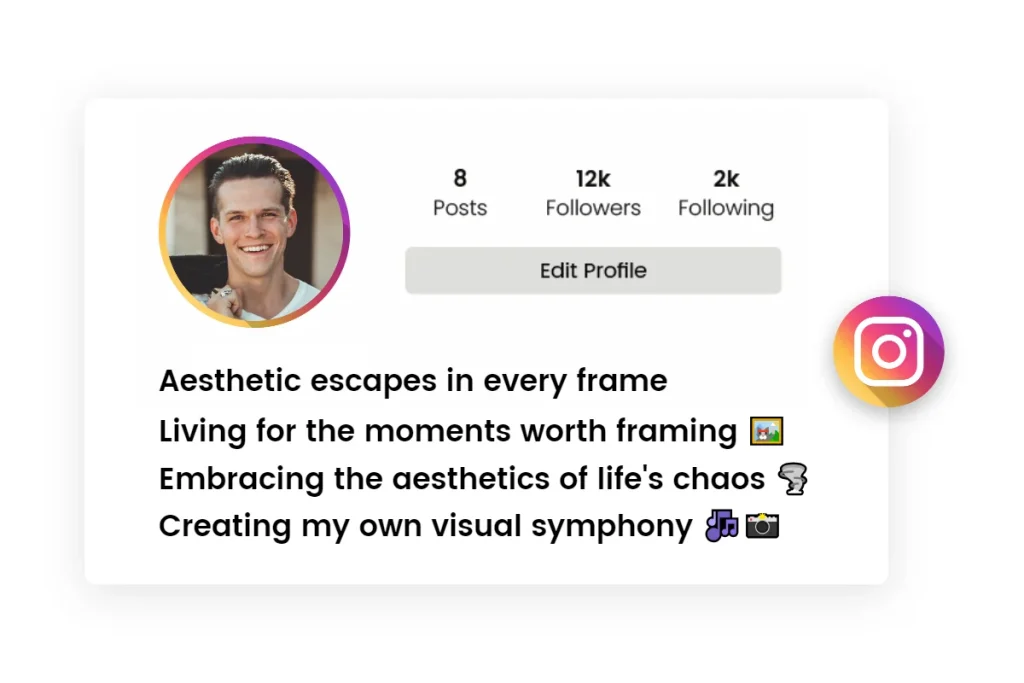 Instagram Bio For Boys Stylish 11 instabioforboys.com