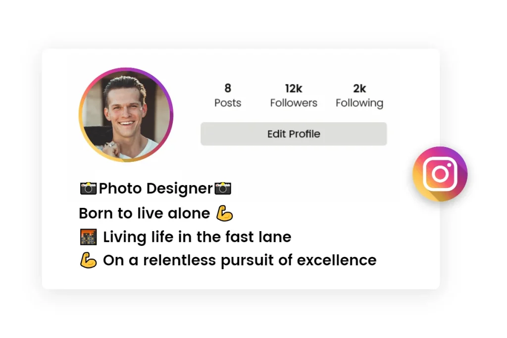 Instagram Bio For Boys Stylish 17 instabioforboys.com