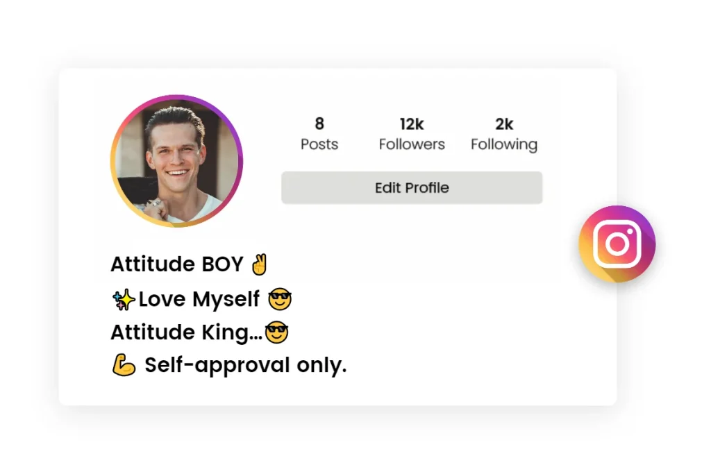 Instagram Bio For Boys Stylish 3 instabioforboys.com