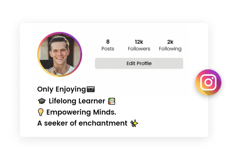 Instagram Bio For Boys Stylish 9 instabioforboys.com