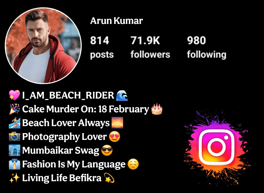 instagram bio for boys 7 instabioforboys.com