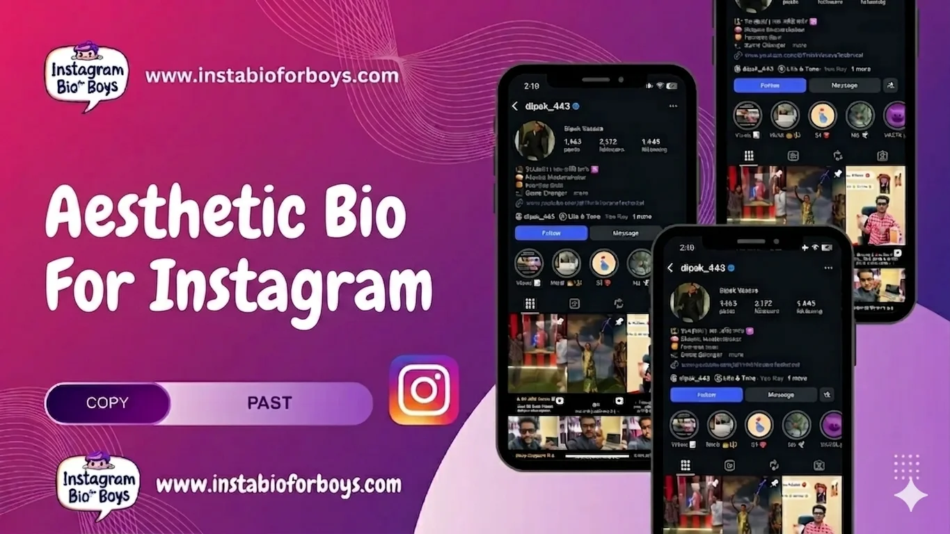 Aesthetic instagram bio for boys instabioforboys.com.webp